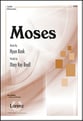 Moses SATB choral sheet music cover